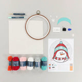 Kit Kimberbell Shivering Snowman Punch Needle KPNK1006