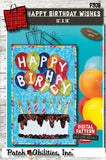 Pattern Patch-Abilities Happy Birthday Wishes P309 - DIGITAL DOWNLOAD