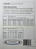 Pattern - Colorado Quilt  KA-006