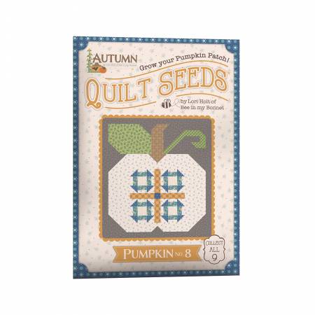 Pattern Autumn Quilt Seeds Pumpkin #8 by Lori Holt
