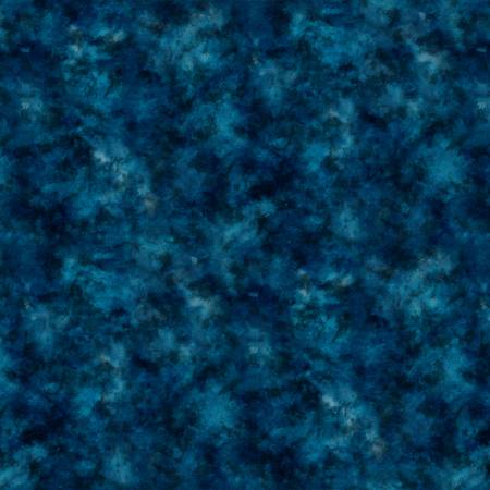 Fabric - Hoffman - Porch View - Aquamarine - V5303H-214