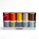 Thread Wonderfil Polyfast Set - 10 Spools - Whole Country Caboodle - WCCBUBBITP