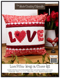 Kit Wrapped with Words Pillow Wrap & Cover - Love - WCCPW116