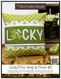 Kit Wrapped with Words Pillow Wrap & Cover - Lucky - WCCPW117