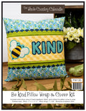 Kit Wrapped with Words Pillow Wrap & Cover - Be Kind - WCCPW120