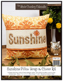 Kit Wrapped with Words Pillow Wrap & Cover - Sunshine - WCCPW122