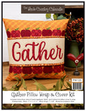 Kit Wrapped with Words Pillow Wrap & Cover - Gather - WCCPW123