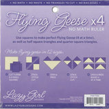 Notions - Flying Geese No Math Ruler -  FGX4