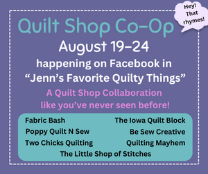 The Quilt Shop Co-Op (That Rhymes!)