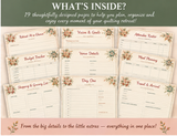 Quilting Retreat Planner - 19 Page PDF Workbook - Digital Download