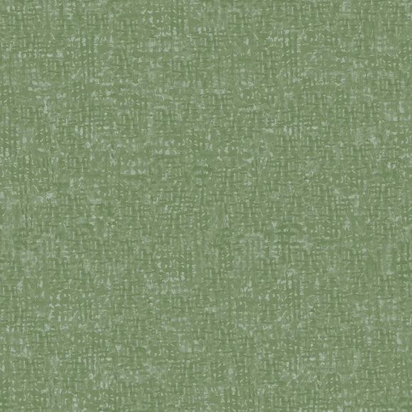 Fabric Maywood Winter Wreaths Green Texture 10887M-G