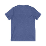 Gifts The Little Shop of Stitches V-Neck Tee in Blues, Sizes S-2X