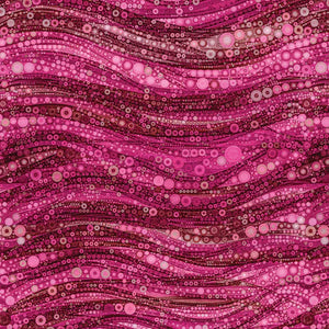 Fabric Camelot Gigi in the Garden Pink Circles 16240105-03