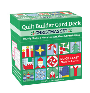 Pattern - Quilt Builder Card Deck Christmas Set - 20556