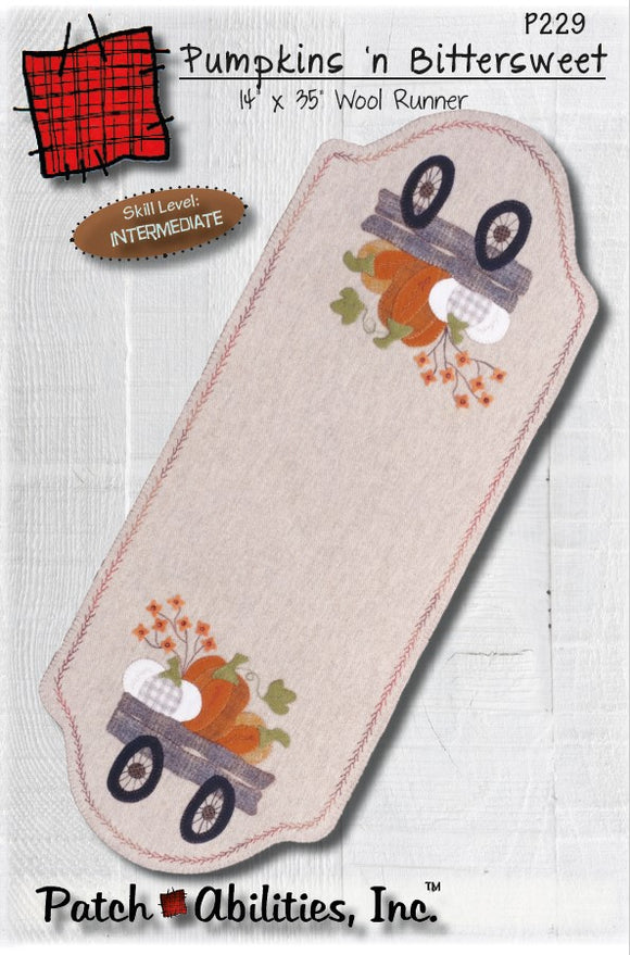 Pattern Patch-Abilities Fall Pumpkins 'n Bittersweet P229 - DIGITAL DOWNLOAD