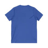 Gifts The Little Shop of Stitches V-Neck Tee in Blues, Sizes S-2X
