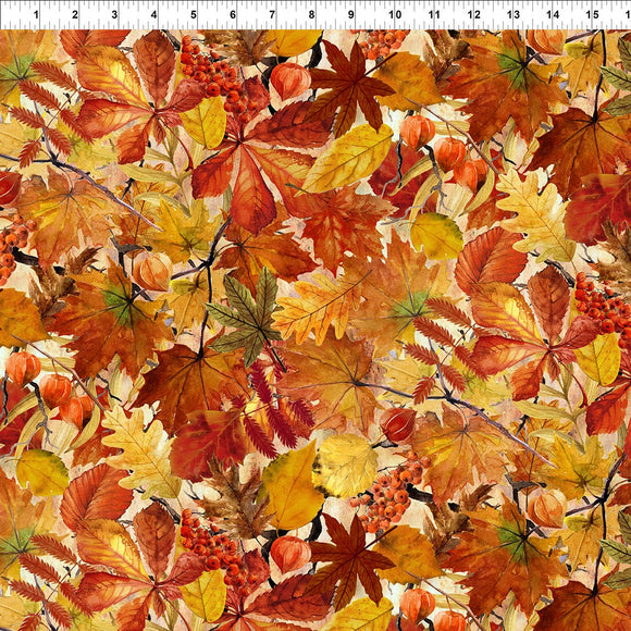 Fabric In The Beginning Autumn Celebration Foliage 2AUT-1