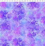 Fabric In the Beginning Garden of Dreams II Purple 2JYR-3