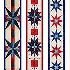 Fabric QT American Tapestry Patriotic Decorative Stripe 30868-X
