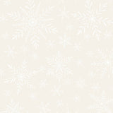Fabric - Maywood Soft White Delicate Snowflakes  310M-SW