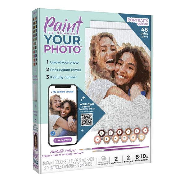 Kit Paint by Number Your Photo - Portraits Edition PBNPPL4801