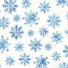 Fabric Henry Glass - Beyond the Pines - Snow White Snowflakes 3686-11