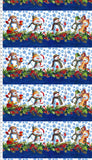 Fabric In The Beginning Winter Border Stripe 41YOA-1
