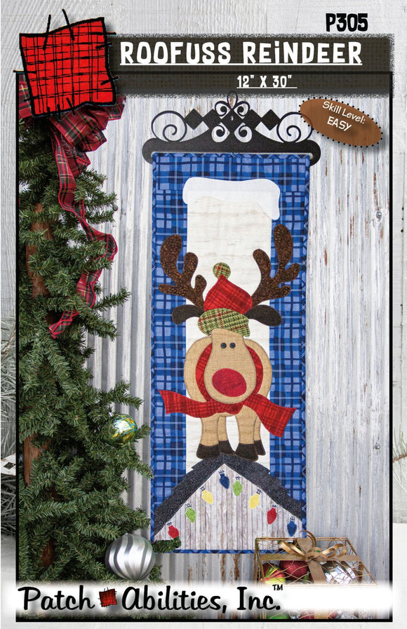 Pattern Patch-Abilities - Roofuss Reindeer - DIGITAL DOWNLOAD P305
