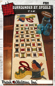 Pattern Patch-Abilities Surrounded by Spools Runner P320 - DIGITAL DOWNLOAD