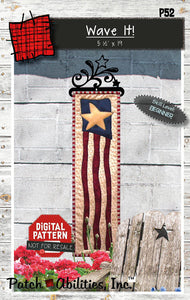 Pattern Patch-Abilities Wave It P52 - DIGITAL DOWNLOAD
