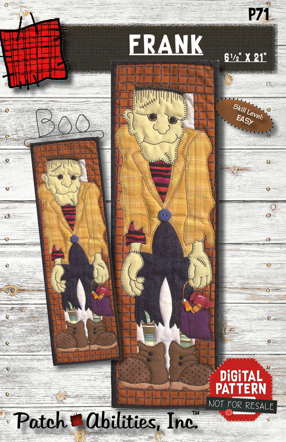Pattern Patch-Abilities Frank P71 DIGITAL DOWNLOAD