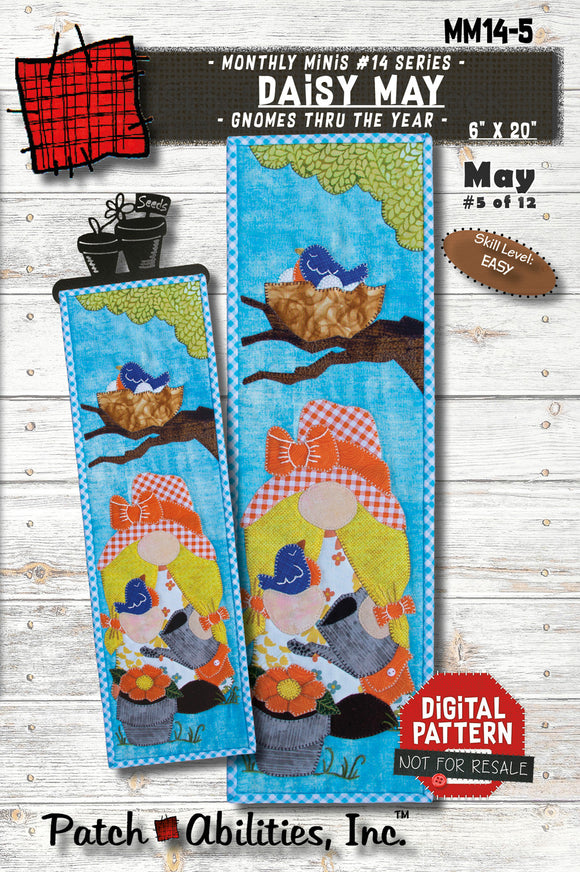 Pattern Patch-Abilities Miss Daisy May MM14-5 - DIGITAL DOWNLOAD