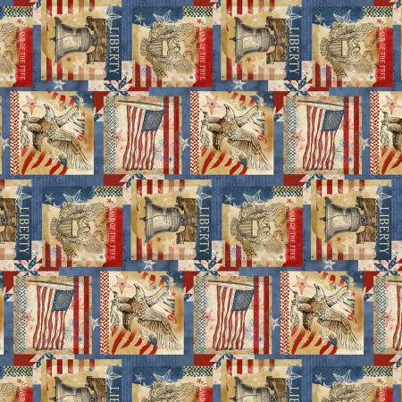 Fabric Wilmington Colors of Courage Sampler 50003-423