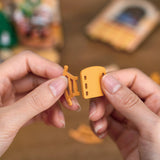 Gifts - DIY Miniature House Wooden Puzzle Kit - Christmas Fireplace DS041