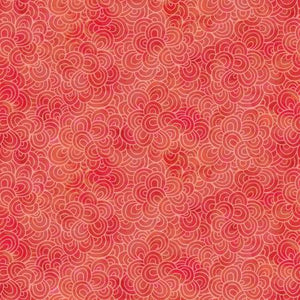 Fabric Windham Wild Meadow Coral 54392-3