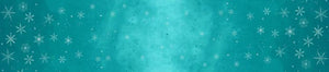 Fabric Moda Ombre Flurries Metallic Turquoise 10874 209MS