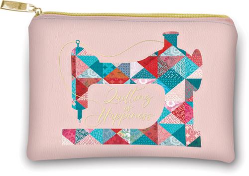 Gift - Glam Bag - Quilting is Happiness