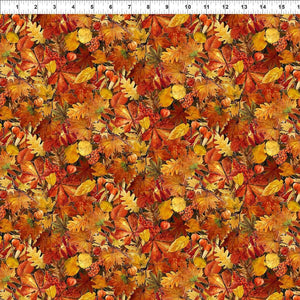 Fabric In The Beginning Autumn Celebration Small Foliage 5AUT-1