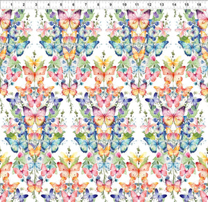 Fabric In The Beginning Butterfly Fantasy Bouquets 5BF1