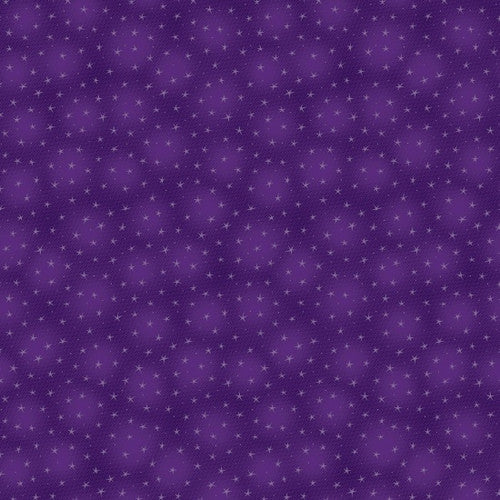 Fabric Blank Quilting Starlet Purple 6383-PURPLE