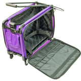 Tutto Machine On Wheels Case- Large Purple 21"L x 14"H x 12"D