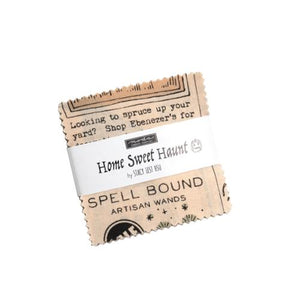 Fabric Moda Home Sweet Haunt Mini Charm 2.5in Squares Stacy Iest Hsu, 42pcs 20910MC