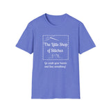 Gifts - The Little Shop of Stitches Shades of Blue T-Shirt - Sizes XS to 5X