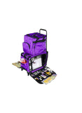 Tutto Machine On Wheels Case- Large Purple 21"L x 14"H x 12"D