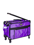 Tutto Machine On Wheels Case- Large Purple 21"L x 14"H x 12"D