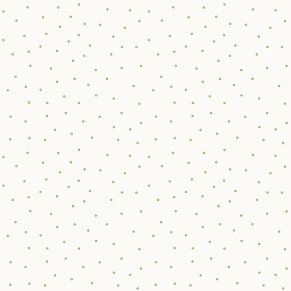 Fabric - Maywood Kimberbell Cream/Taupe Tiny Dots  - 8210M-E