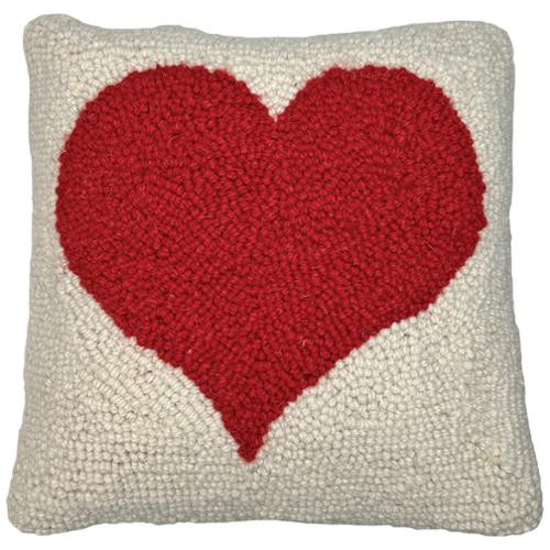 Gifts Wool Hook Pillow - Red Heart