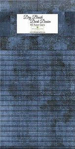 Fabric Wilmington Dry Brush Dark Denim 2 1/2in Strips, 40pcs, 842 90 842