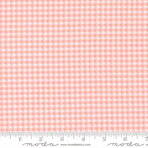 Fabric Moda Sunbonnet Gingham Pale Pink 31769-17