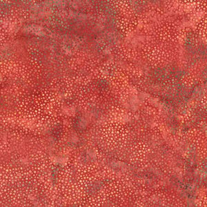 Fabric - Hoffman Batik - Bali Dot - Nasturtium - 885H-469